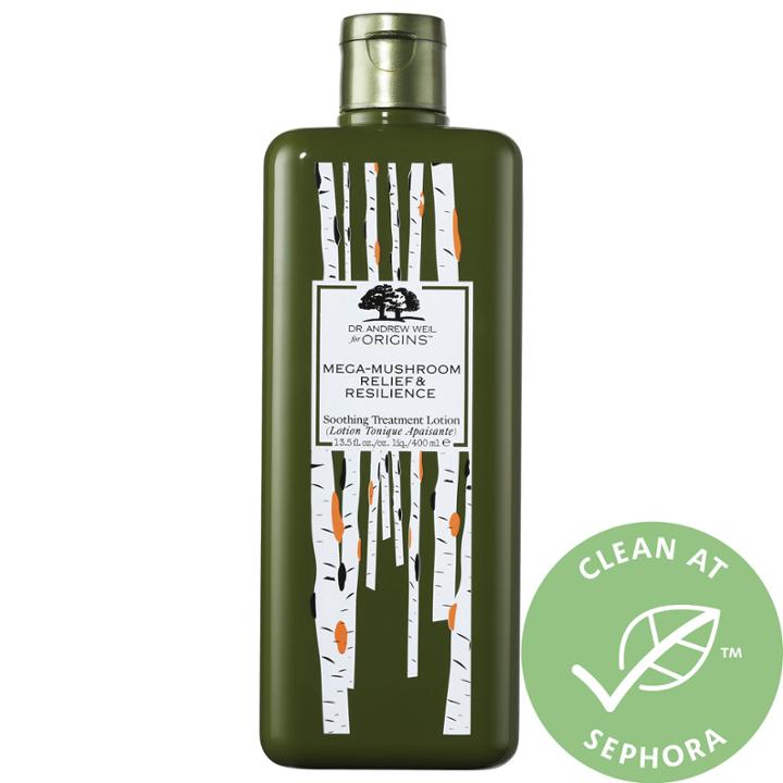 Origins Dr. Andrew Weil For Origins&trade; Mega-mushroom Relief & Resilience Soothing Treatment Lotion Limited Edition 13.5 Oz/ 400 Ml