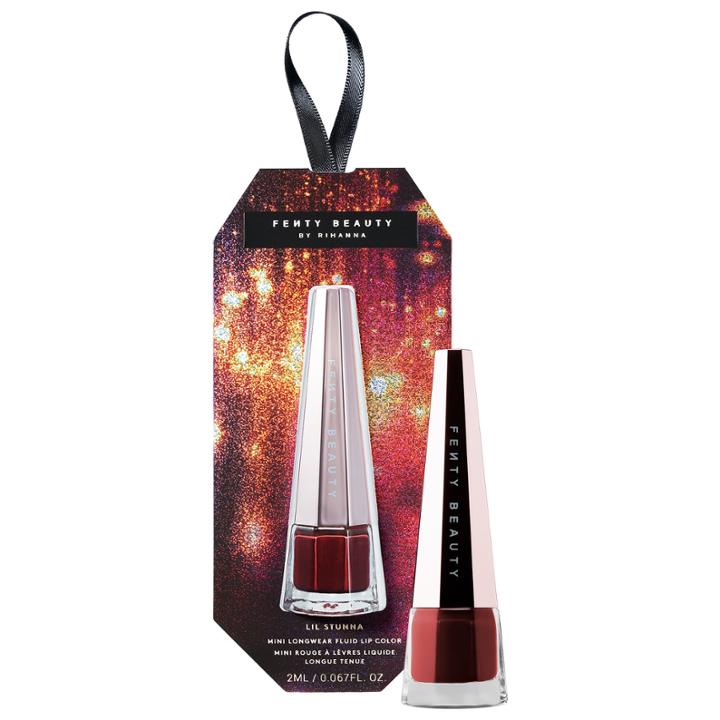 Fenty Beauty By Rihanna Lil Stunna Mini Longwear Fluid Lip Color Underdawg 0.067 Fl Oz / 2ml