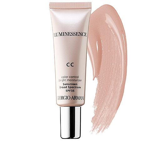Giorgio Armani Luminessence Cc Color Control Bright Moisturizer Spf 35 4 1.01 Oz