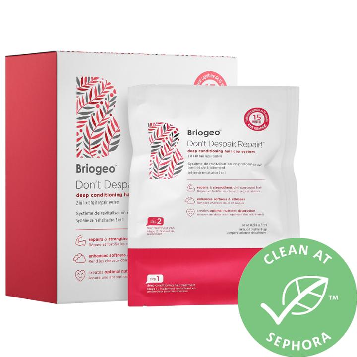 Briogeo Don't Despair, Repair! Deep Conditioning Hair Cap System 4 Treatments