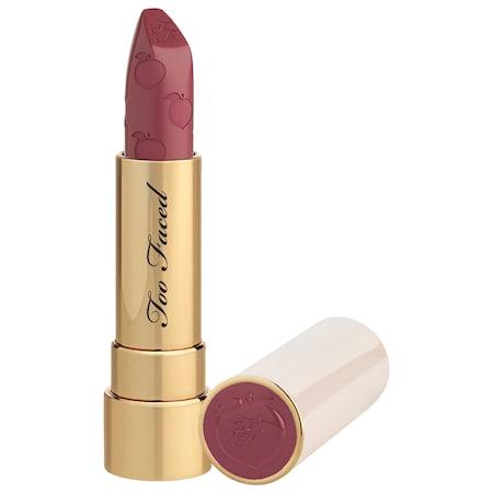 Too Faced Peach Kiss Moisture Matte Long Wear Lipstick - Peaches And Cream Collection Flight Risk