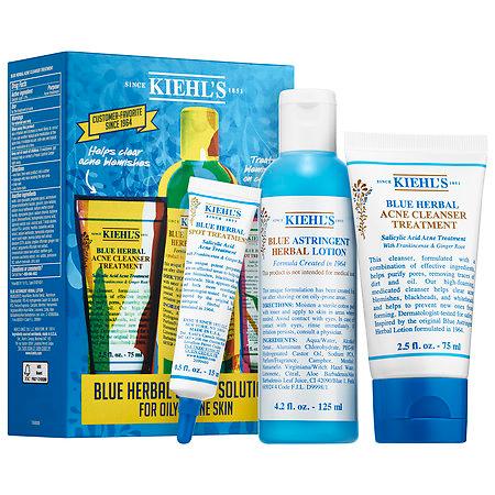 Kiehl's Since 1851 Blue Herbal 3-step Solution