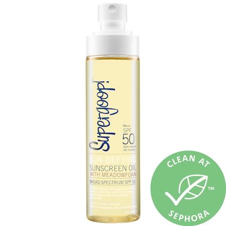 Supergoop! Sun-defying Sunscreen Oil Broad Spectrum Spf 50 5 Oz/ 148 Ml