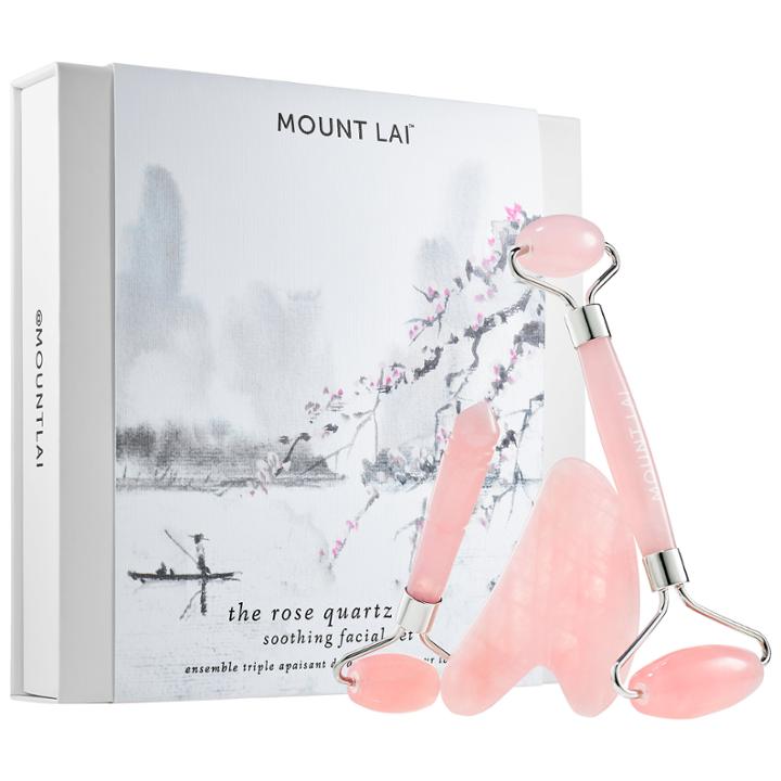 Mount Lai The Rose Quartz Trio Soothing Facial Set