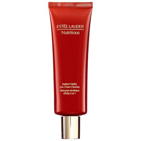 Estee Lauder Nutritious Radiant Vitality 2-in-1 Foam Cleanser 4.2 Oz/ 124 Ml