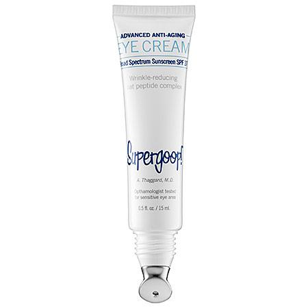 Supergoop! Advanced Anti-aging Eye Cream Broad Spectrum Sunscreen Spf 37 0.5 Oz/ 15 Ml