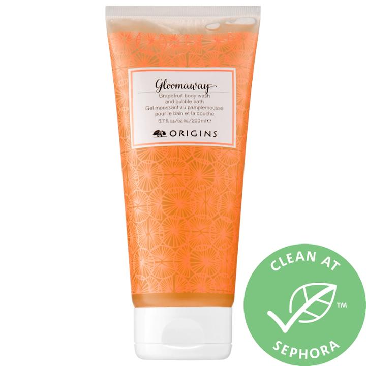 Origins Gloomaway Grapefruit Body Wash And Bubble Bath 6.7 Oz/ 198 Ml