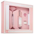 Beautybio Contouring Rose Quartz Roller And Radiance Rosehip Seed Facial Oil Set