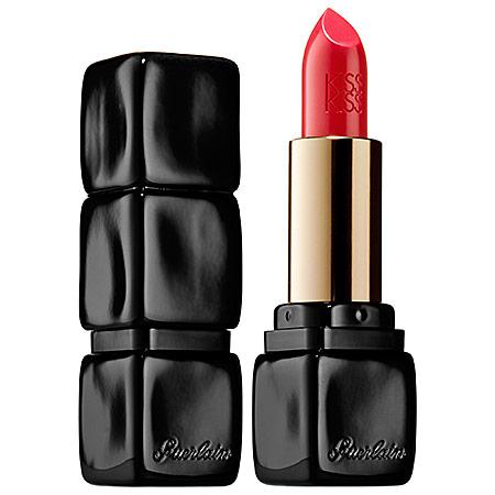 Guerlain Kisskiss Creamy Satin Finish Lipstick Rouge Kiss 325 0.12 Oz/ 3.4 G
