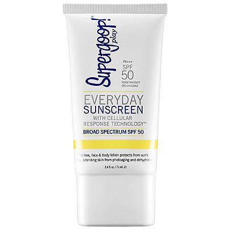 Supergoop! Everyday Sunscreen Broad Spectrum Spf 50 2.4 Oz