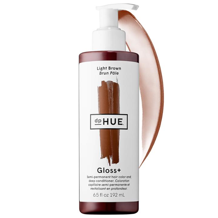 Dphue Gloss+ Semi-permanent Hair Color And Deep Conditioner Light Brown 6.5 Oz/ 192 Ml