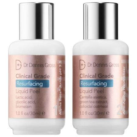 Dr. Dennis Gross Skincare Clinical Grade Resurfacing Liquid Peel 2 X 1 Oz/ 30 Ml