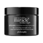 Philosophy Anti-wrinkle Miracle Worker Night+ Line-correcting Overnight Cream 2 Oz/ 60 Ml