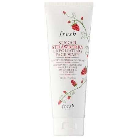 Fresh Sugar Strawberry Exfoliating Face Wash 4.2 Oz/ 125 Ml