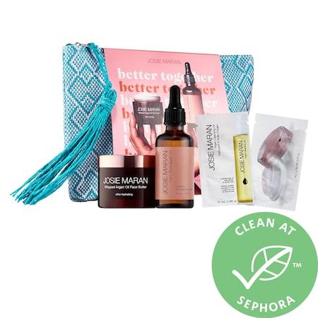 Josie Maran Be Love, Give Love Argan Firm + Nourish Power Duo