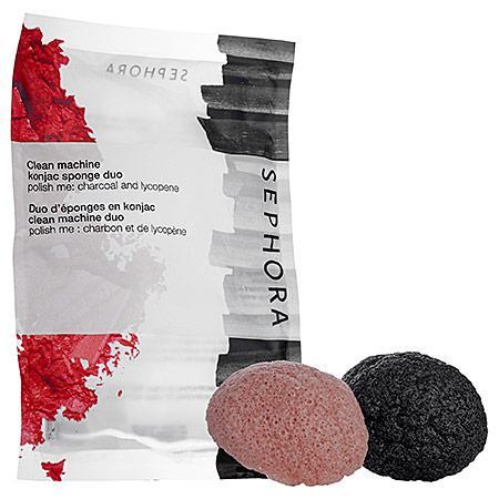 Sephora Collection Clean Machine Konjac Sponge Duo - Polish Me