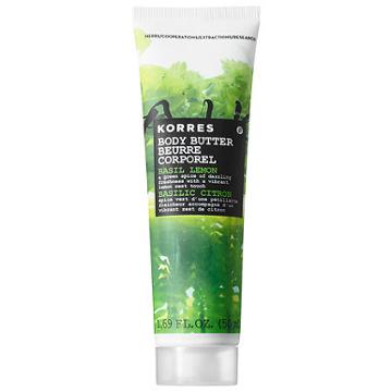 Korres Body Butters Basil Lemon 1.69 Oz