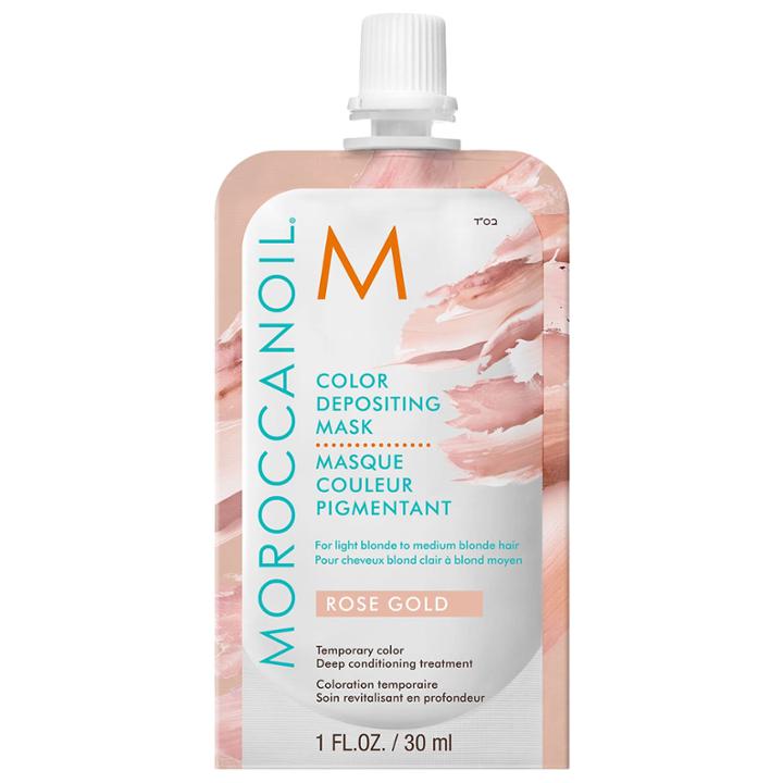 Moroccanoil Color Depositing Mask Mini Rose Gold 1 Oz/ 30 Ml