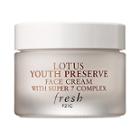 Fresh Lotus Youth Preserve Face Cream With Super 7 Complex 0.5 Oz
