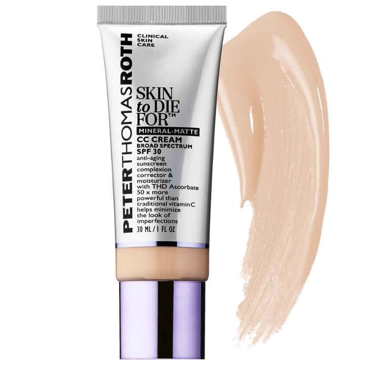 Peter Thomas Roth Skin To Die For&trade; Mineral-matte Cc Cream Spf 30 Light