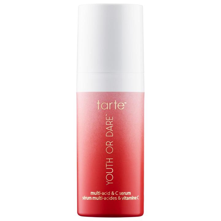 Tarte Youth Or Dare Multi-acid & C-serum 0.34 Oz/ 10 Ml