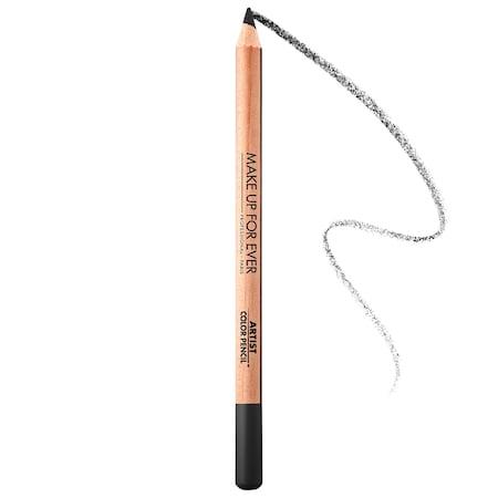 Make Up For Ever Artist Color Pencil: Eye, Lip & Brow Pencil 100 Whatever Black 0.04 Oz/ 1.41 G