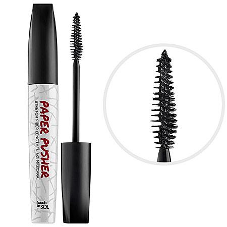 Touch In Sol Paper Pusher Stretch Fiber Lengthening Mascara Black 0.21 Oz