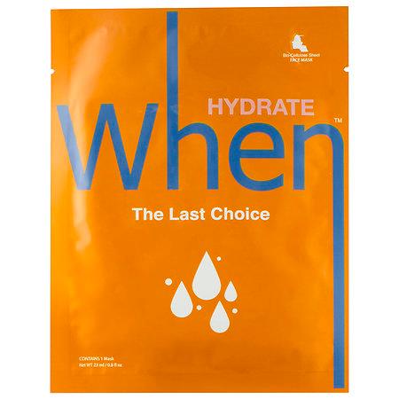 When The Last Choice Sheet Mask 0.8 Oz