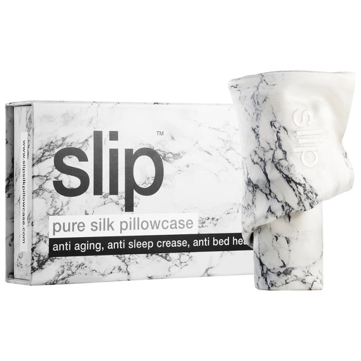 Slip Silk Pillowcase - Standard/queen Marble