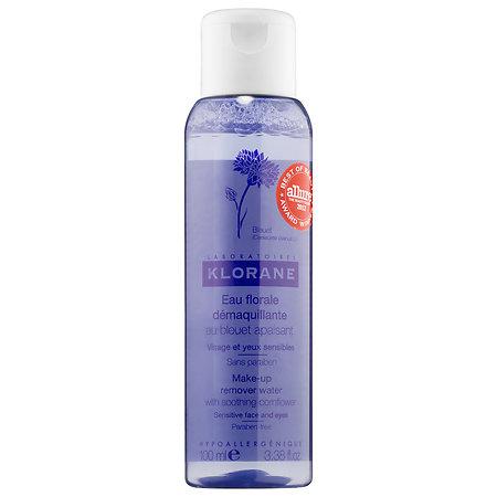 Klorane Make-up Remover Water With Soothing Cornflower 3.38 Oz
