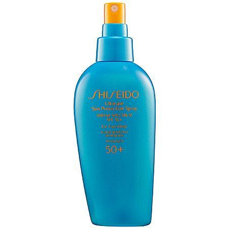 Shiseido Ultimate Sun Protection Spray Broad Spectrum Spf 50+ For Face/body 5 Oz