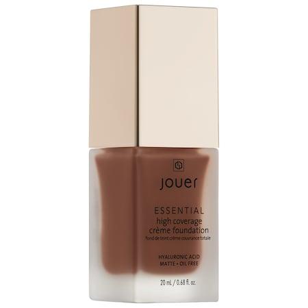 Jouer Cosmetics Essential High Coverage Creme Foundation Mahogany 0.68 Oz/ 20 Ml