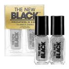 The New Black Glimmer Twins 2-piece Nail Polish Set Revolver 2 X 0.125 Oz