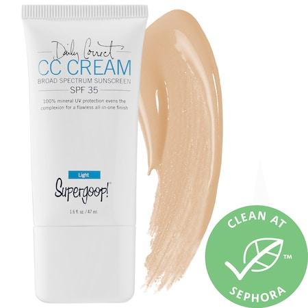 Supergoop! Cc Cream Daily Correct Broad Spectrum Spf 35+ Sunscreen Light 1.6 Oz/ 47 Ml