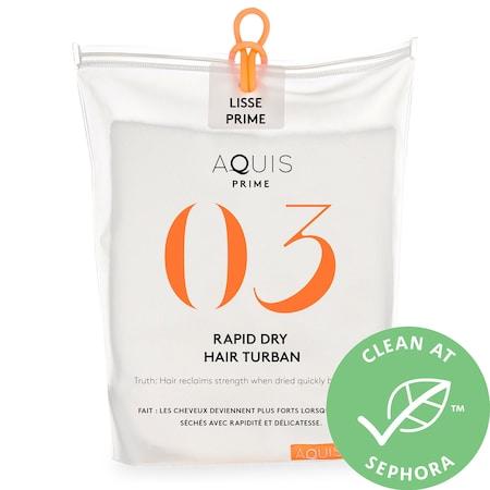 Aquis 03 Prime Rapid-dry Hair Turban
