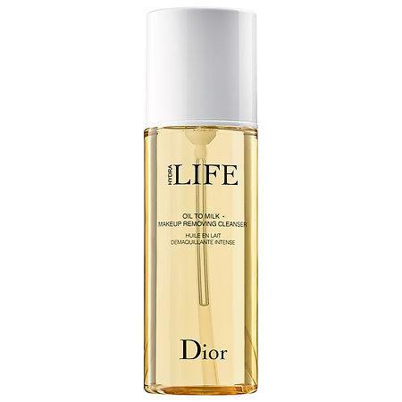 Dior Hydra Life Oil To Milk Makeup Removing Cleanser 6.7 Oz/ 200 Ml