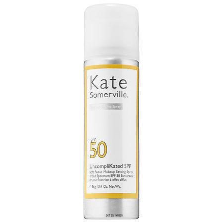 Kate Somerville Uncomplikated Spf 50 Soft Focus Makeup Setting Spray 3.4 Oz/ 96 G