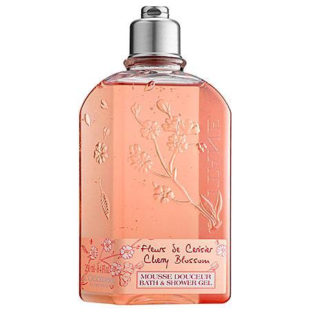 L'occitane Cherry Blossom Bath & Shower Gel 8.4 Oz