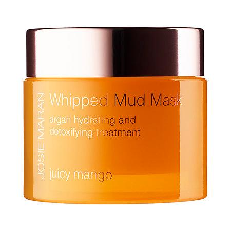 Josie Maran Whipped Mud Mask Argan Hydrating And Detoxifying Treatment Juicy Mango 1.7 Oz/ 52 G