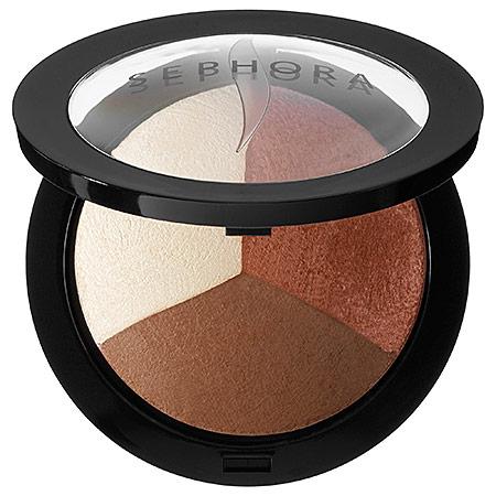 Sephora Collection Microsmooth Baked Sculpting Contour Trio Sultry 0.24 Oz/ 7 G