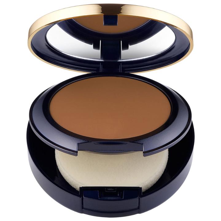Este Lauder Double Wear Stay-in-place Matte Powder Foundation 8c1 Rich Java 0.42 Oz/ 12 G