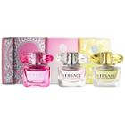 Versace Crystal Mini Trio 3 X 0.17 Oz/ 5 Ml