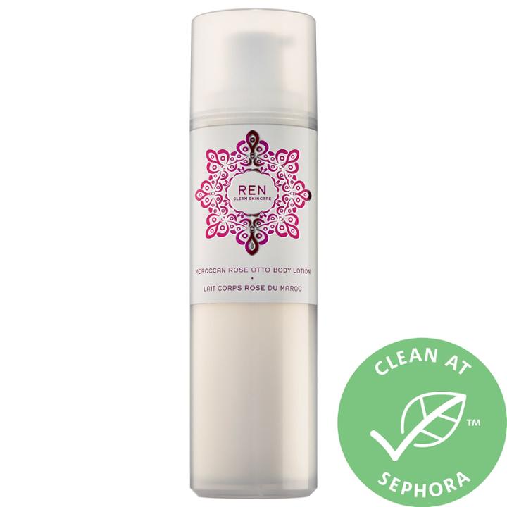 Ren Clean Skincare Moroccan Rose Otto Body Lotion 6.8 Oz/ 200 Ml