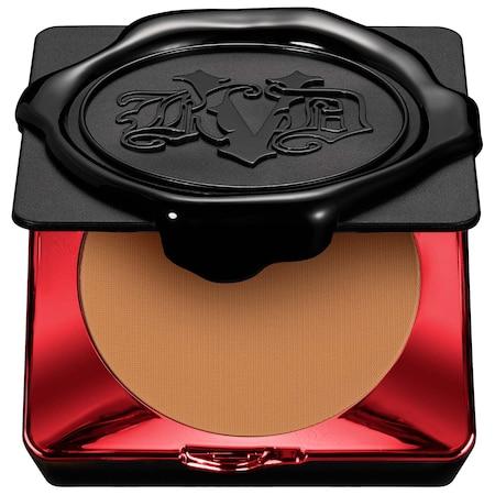 Kat Von D Lock-it Powder Foundation 185 Tan Deep 0.31 Oz/ 9.0 G