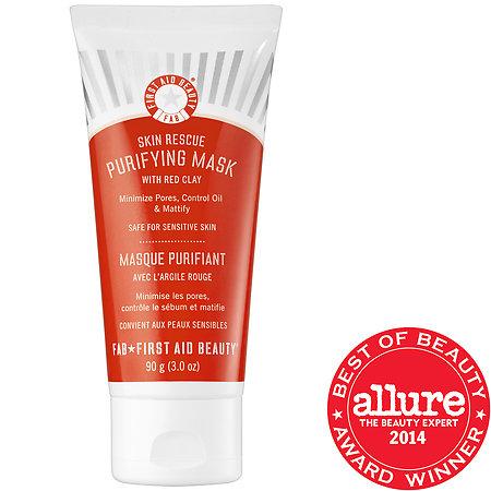 First Aid Beauty Skin Rescue Purifying Mask With Red Clay 3 Oz/ 90 G