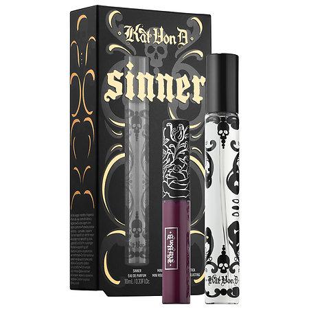 Kat Von D Sinner Lipstick + Fragrance Travel Duo