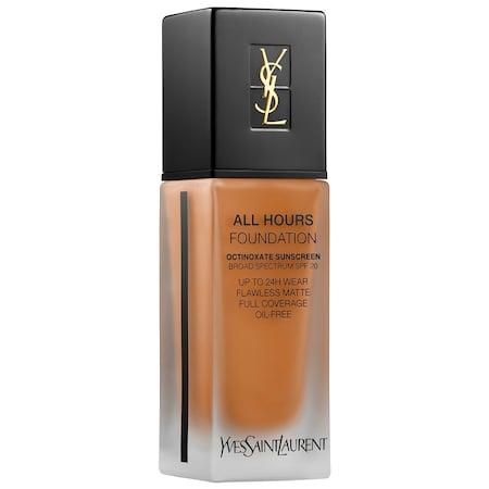 Yves Saint Laurent All Hours Longwear Natural Matte Foundation B 75 Hazelnut 0.84 Oz/ 25 Ml