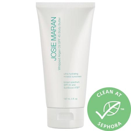 Josie Maran Whipped Argan Oil Spf 45 Body Butter 5 Oz/ 147 Ml