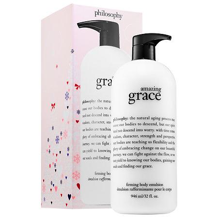 Philosophy Amazing Grace Firming Body Emulsion Holiday Edition 32 Oz/ 946 Ml