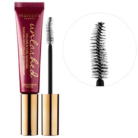 Wander Beauty Unlashed Volume & Curl Mascara Black 0.32 Oz/ 9 G